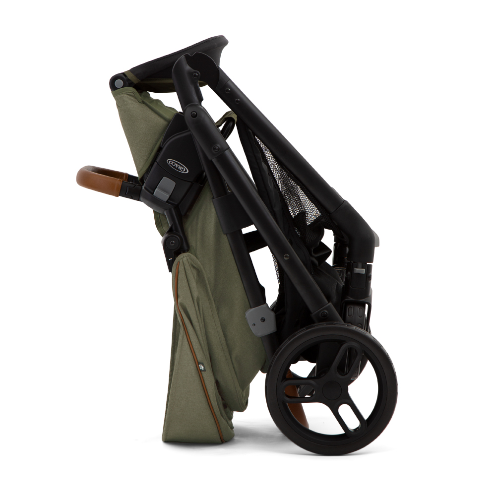 Carucior 3 in 1 Graco Near2Me Khaki i-Size - imagine 8