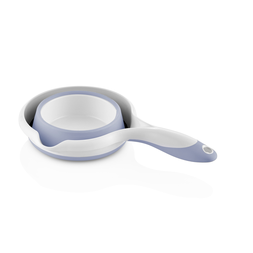 Set Baie 5 Piese Babyjem Blue cu Cada Pliabilă - imagine 2