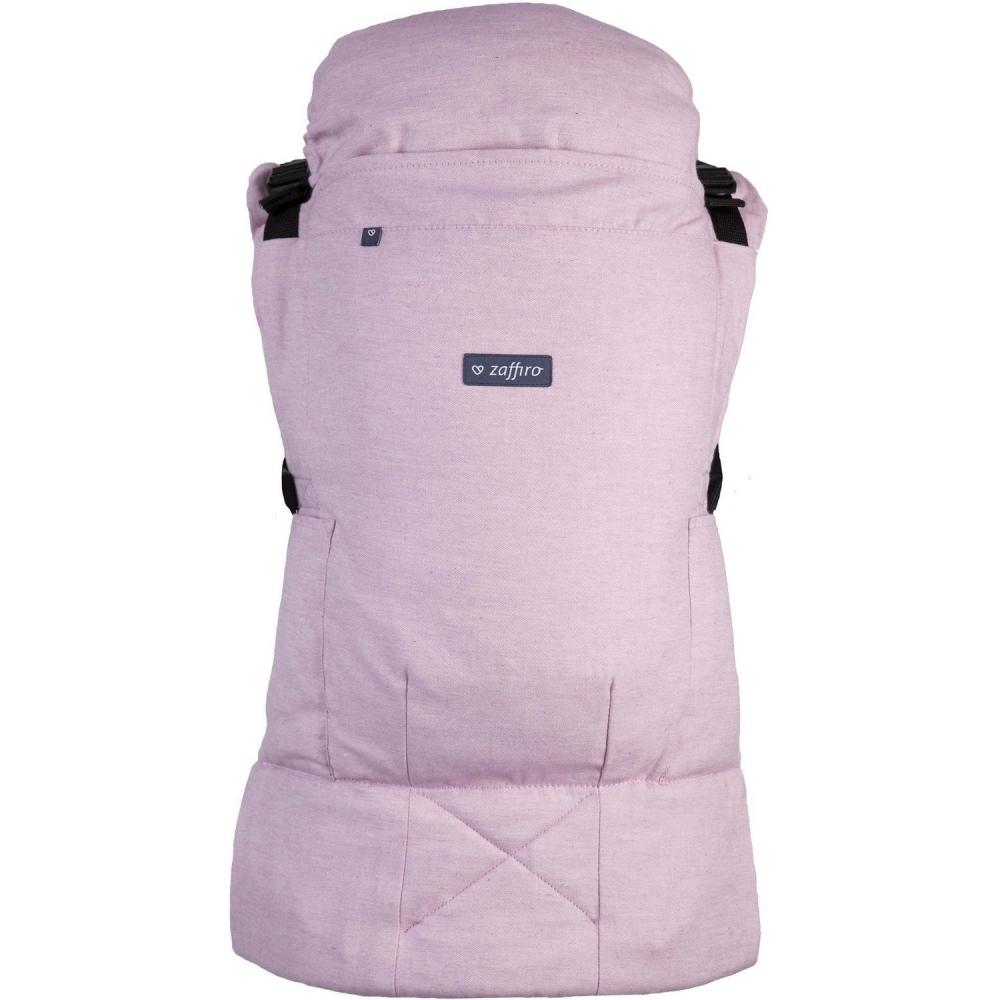 Marsupiu Ergonomic Womar Zaffiro, Ajustabil, Pink - imagine 2