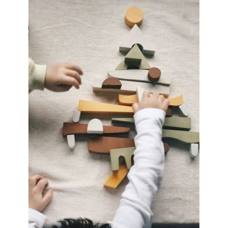 Blocuri Puzzle Lemn Minmimcph | Joc Educativ - imagine 2