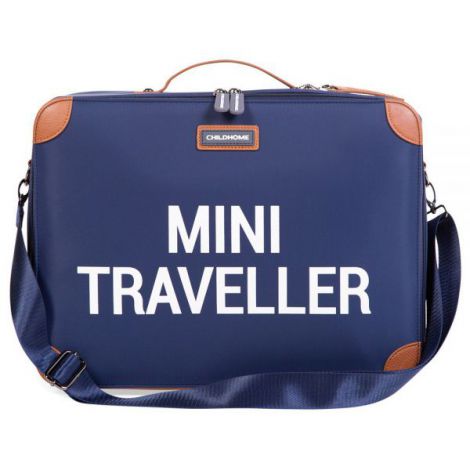 Valiza Childhome Mini Traveller Bleumarin - Compactă - imagine 2