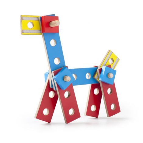 Banc de lucru legn Melissa & Doug, 32 piese, 3 ani+ - imagine 6