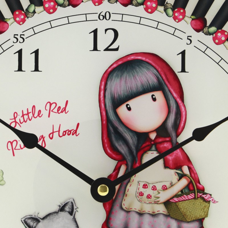 Ceas Perete Gorjuss Little Red Riding Hood Decorativ