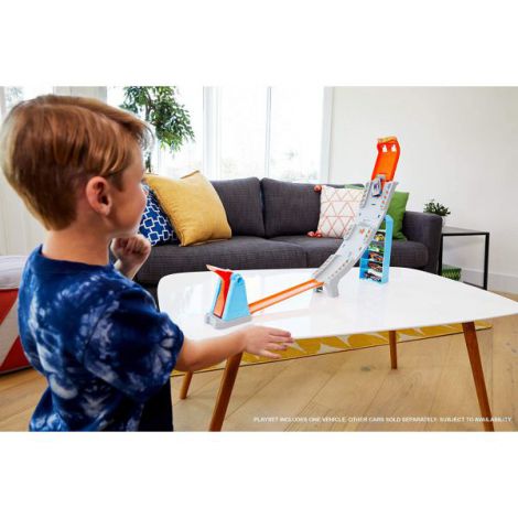 Hot Wheels Power Up The Hill - Set complet - imagine 3