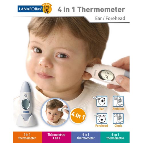 Termometru 4in1 Bebelusi Lanaform | Body+Camera - imagine 2