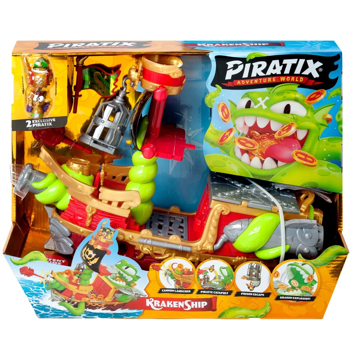 Piratix Kraken Ship - Set Joc Pirat