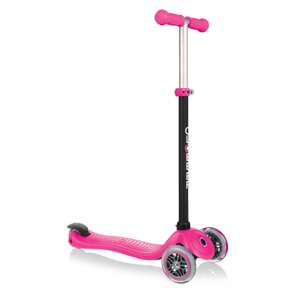 Globber Evo 4 în 1 Roz, Trotinetă Evolutivă cu Ghidon Reglabil - imagine 3