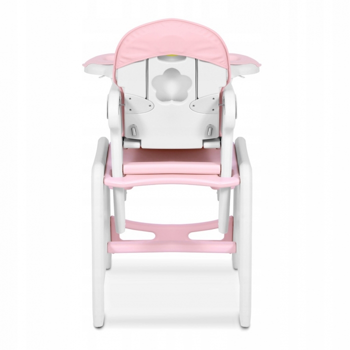 Scaun de masă 5 în 1 Ricokids Sinco Roz - imagine 2