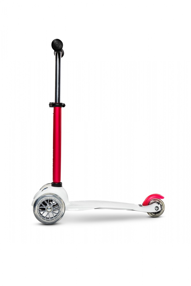 Micro X BMW Kids Trotineta Reglabilă Alb-Zmeură - imagine 2