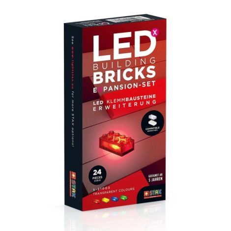 Extensie Stax Transparente cu Lumini Open brick source
