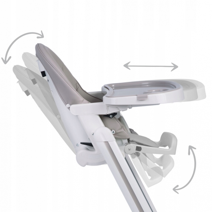 Scaun multifuncțional Ricokids Tugo Gri - imagine 2