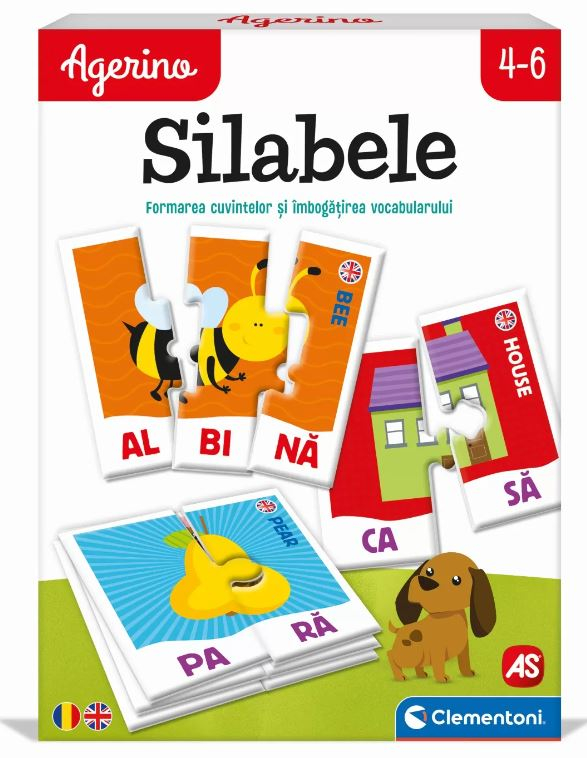 Joc educativ Silabele As Games | 4-6 ani