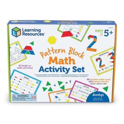 Set Mozaic Matematic Learning Resources - 124 piese educative