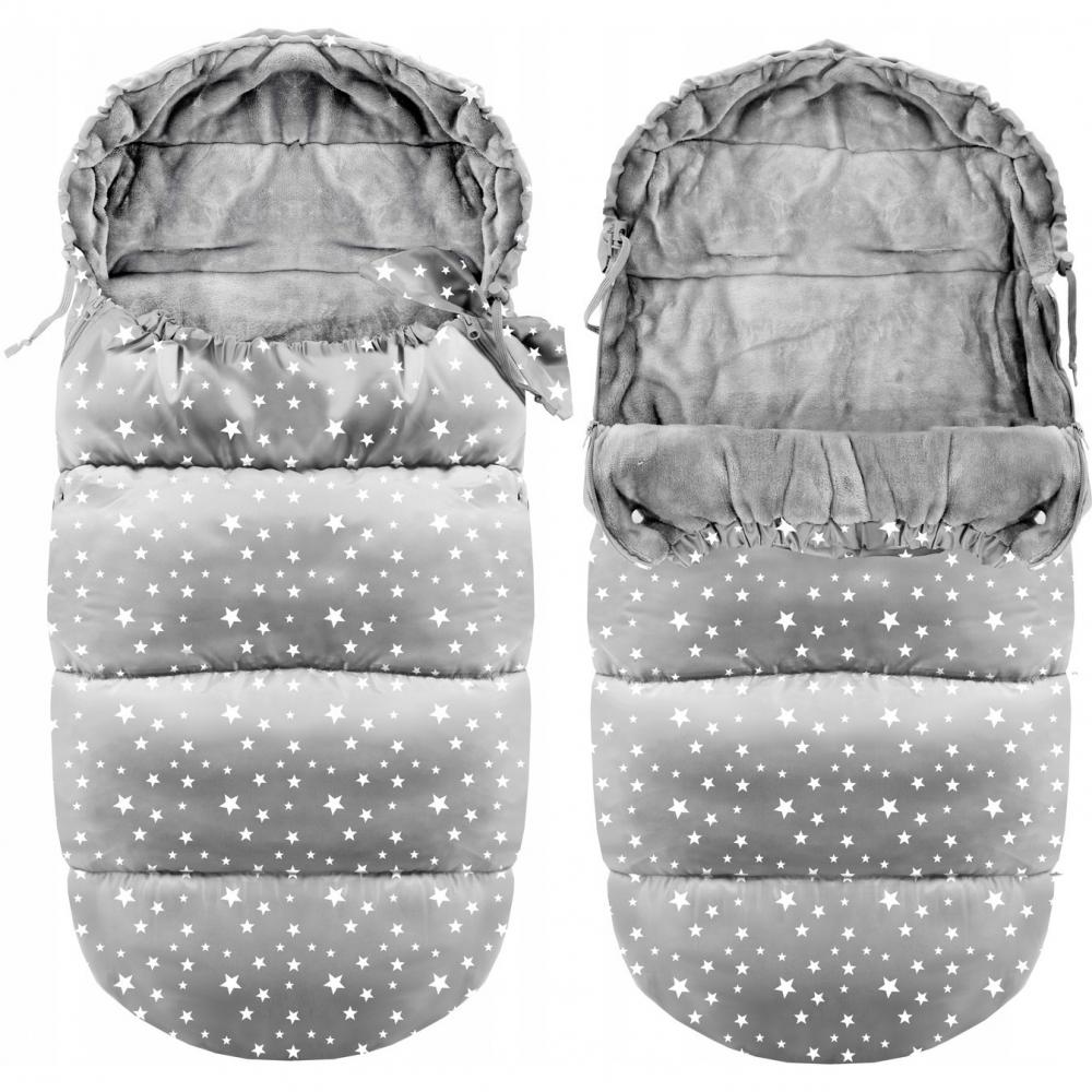 Sac Iarna Tutumi Gri Steluțe ICE