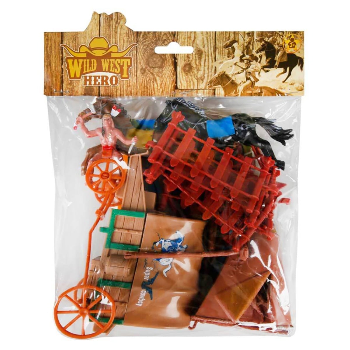 Set Joc Cowboy Wild West Hero cu Accesorii