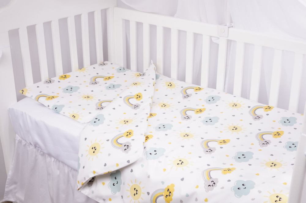 Lenjerie Patut 5 Piese Confort Family Curcubee - imagine 2