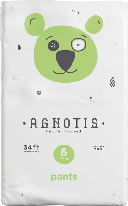 Agnotis Pants Marime 6, Hipoalergenice, 17+ kg - imagine 5