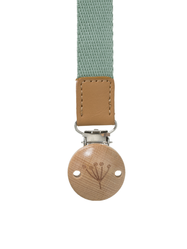 Lanț Suzetă Fresk Forest Green | Accesorii Bebe - imagine 2