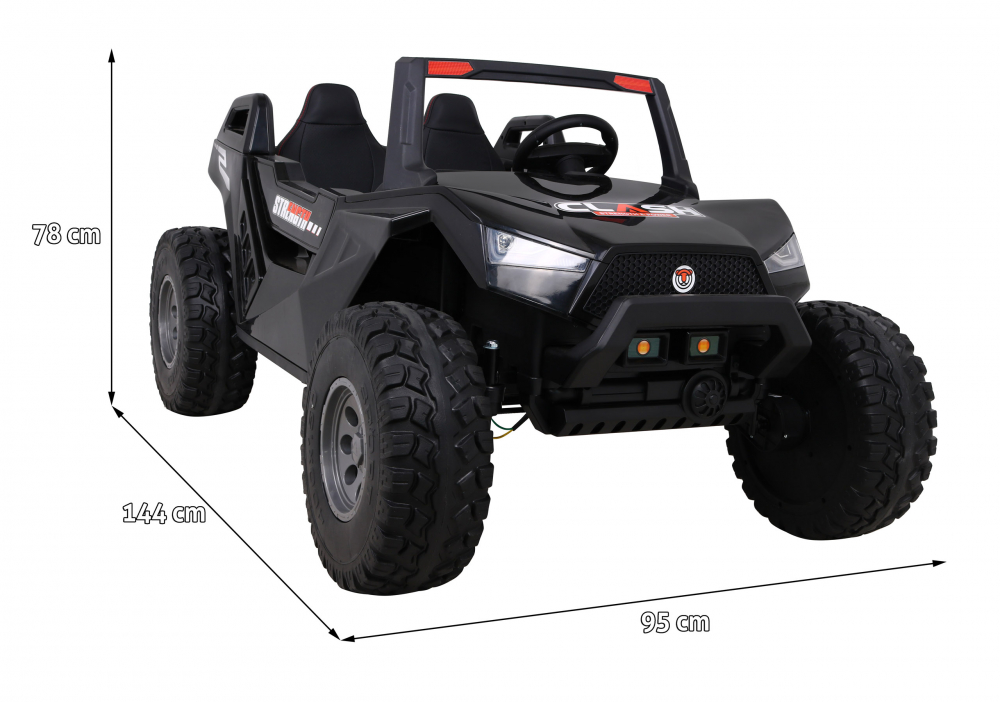 Masinuta electrica Buggy Clash 4x4 Black | Ramiz - imagine 5