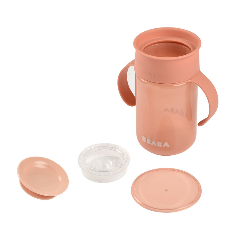 Cana de Invatare Beaba Pink, 340 ml