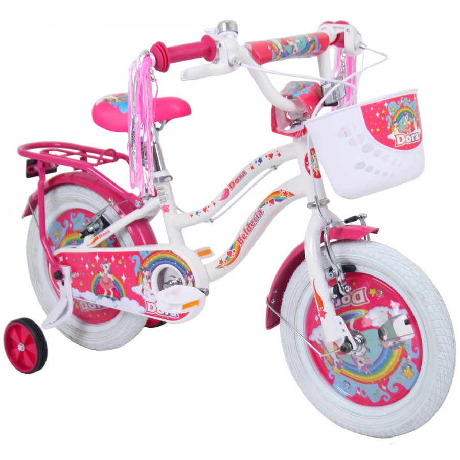Belderia Dora - Bicicleta 12" pentru copii 2-4 ani - imagine 2