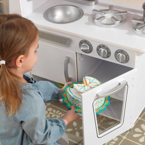 Bucătărie de joacă Vintage Alba KidKraft | Interactivă - imagine 7