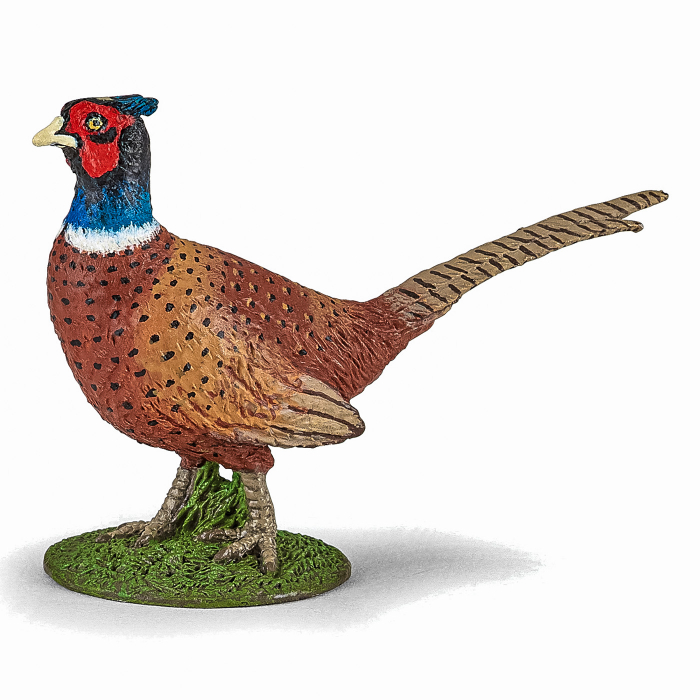 Figurina Fazan PAPO, 7x3x4.5 cm