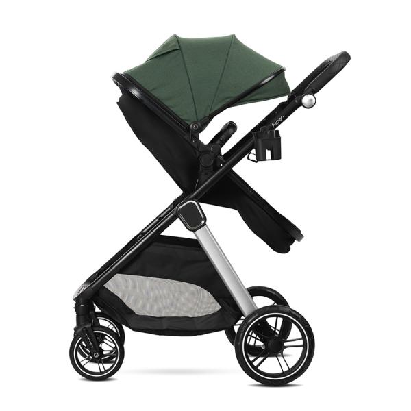 Lorelli Aspen: Carucior 2 in 1 Aluminiu - imagine 4