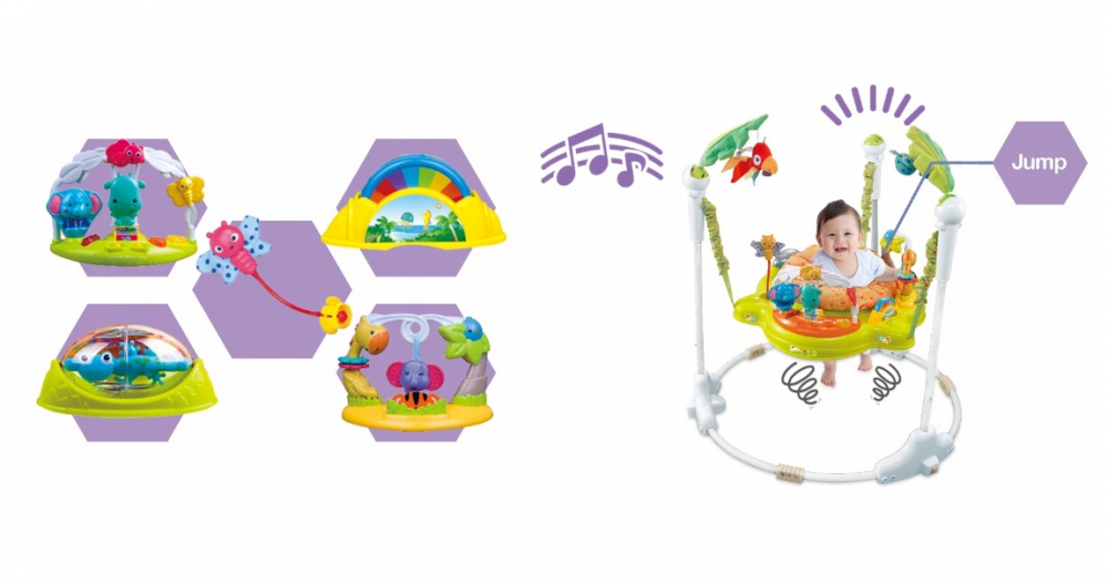 Jumper Matadi Green Interactiv cu Lumini și Sunete - imagine 5