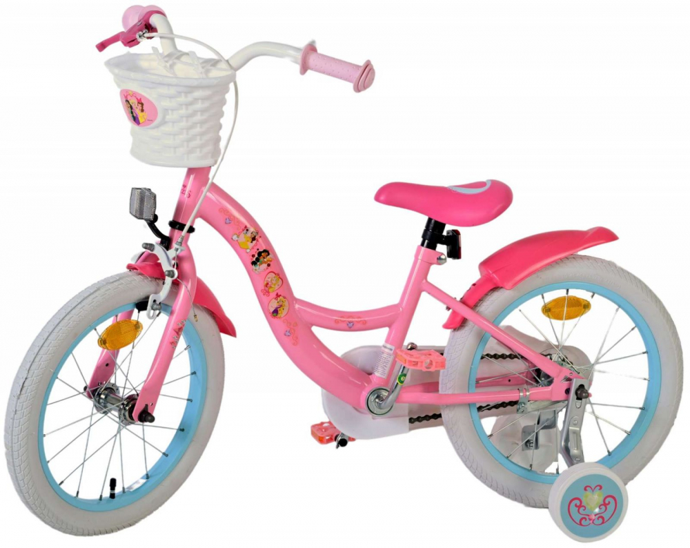 Bicicleta Eandl Disney Princess 16", Reglabila - imagine 5