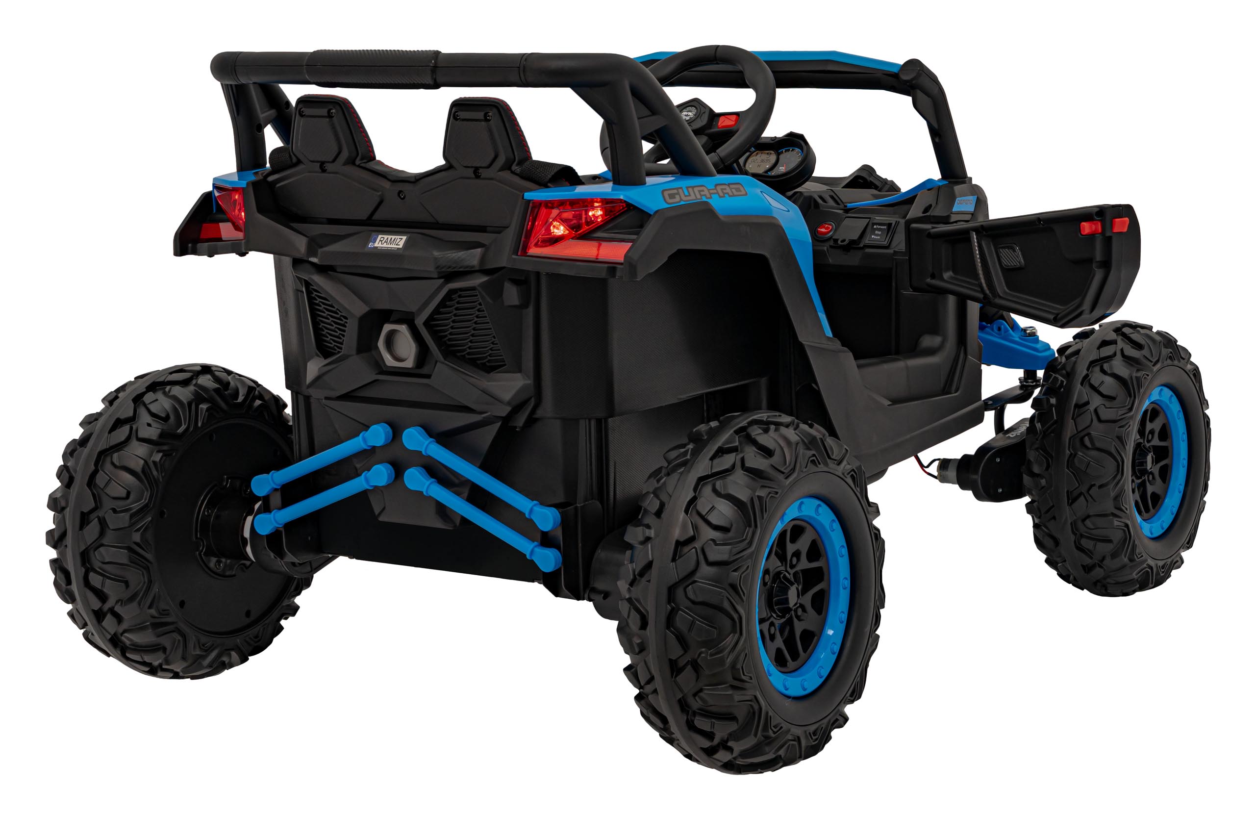 UTV Electric 4x4 Copii Albastru - Autokids - imagine 7