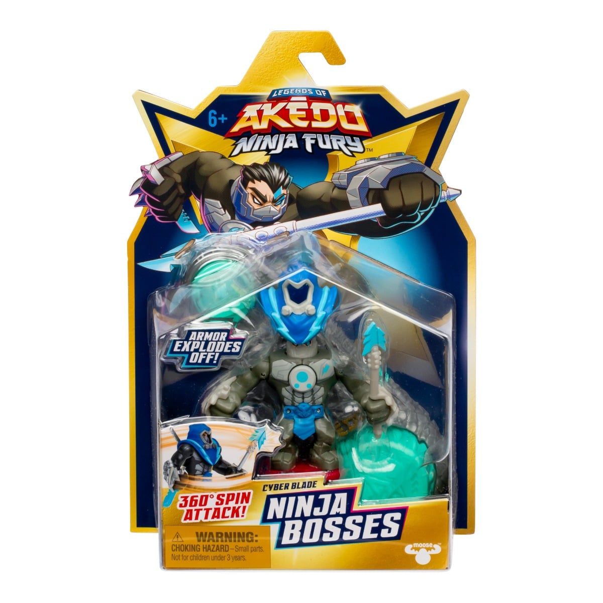 Figurina Akedo Cyber Blade S7 W1 | Ninja Bosses