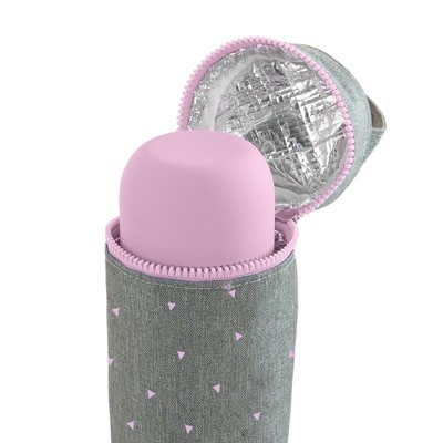 Geantă Izotermă Miniland Thermibag 350 ml, Roz
