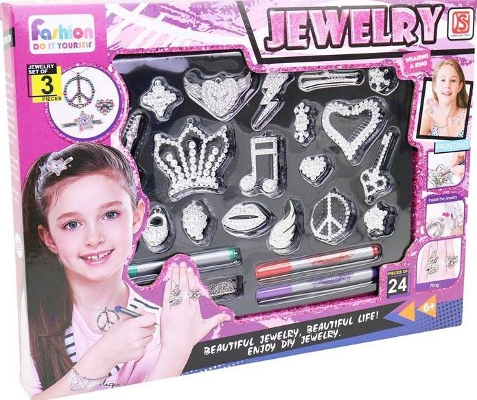 Set Colorat Bijuterii Amacs, 3 Markere, +4 Ani