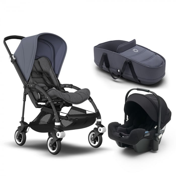 Bugaboo Bee 6 Grey Melange 3in1 Sistem Complet