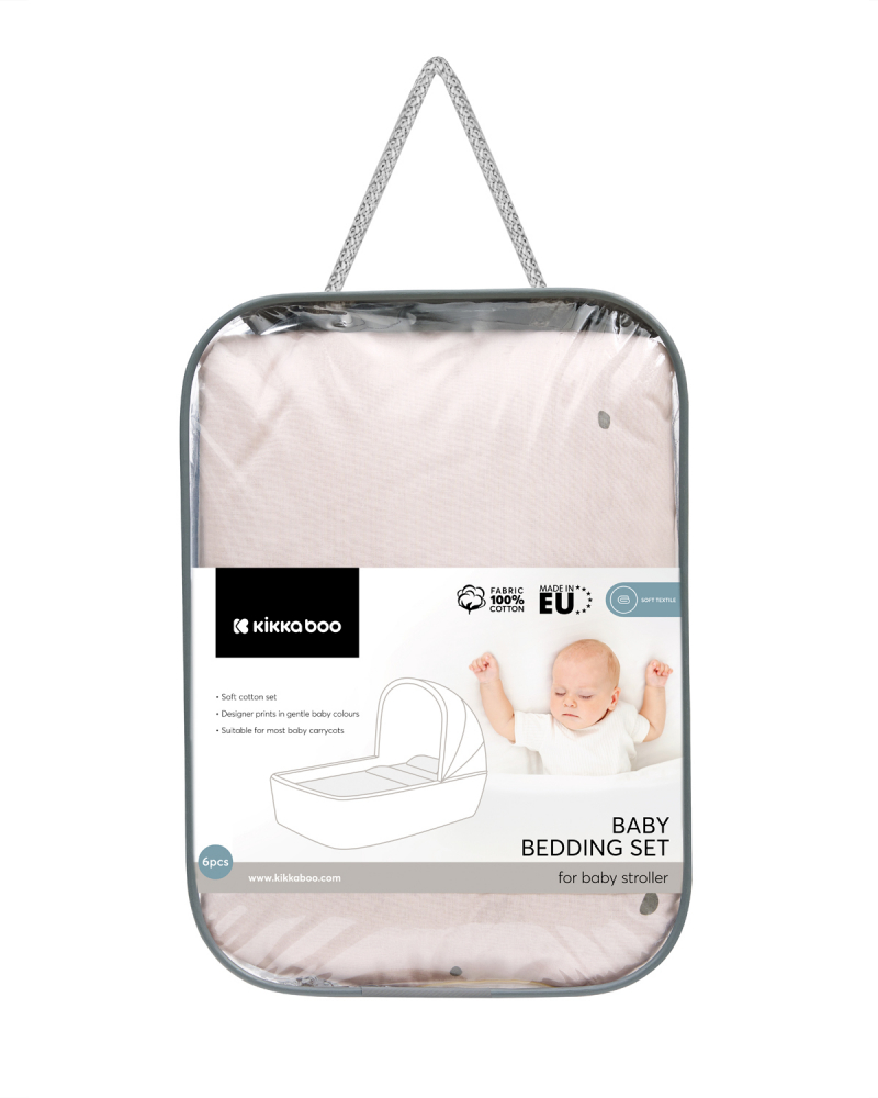 Set lenjerie copii KikkaBoo 6 piese bumbac