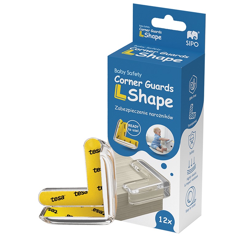 Set 12 coltare silicon Sipo Baby Safety - imagine 5
