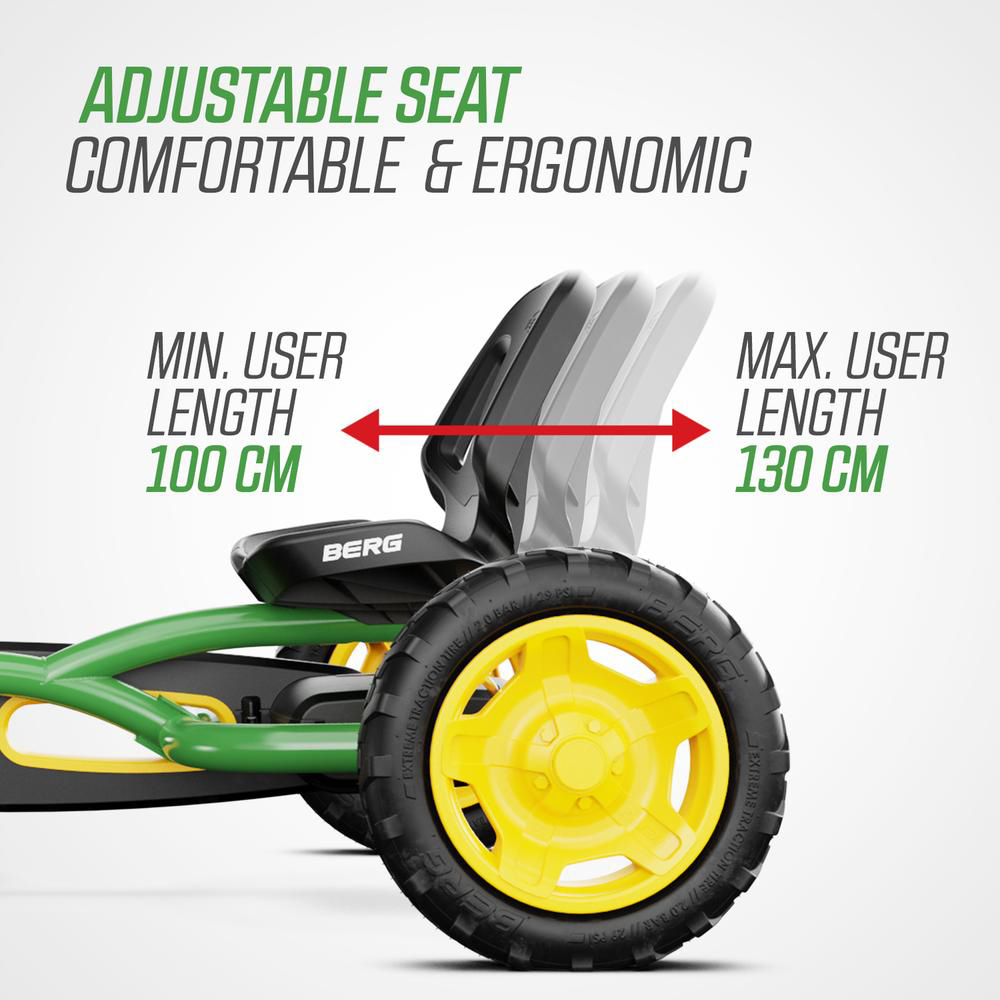 Berg Buddy John Deere - Kart Copii 3-8 Ani - imagine 4