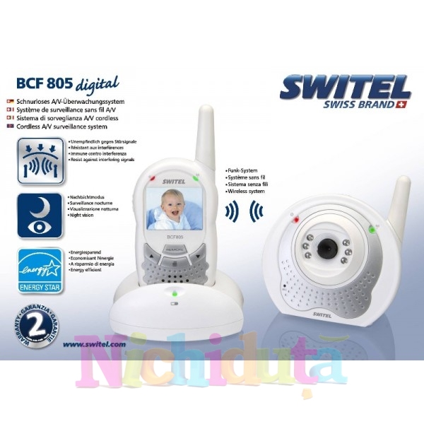 Videointerfon Switel BCF805, Ecran 2 inch - imagine 2