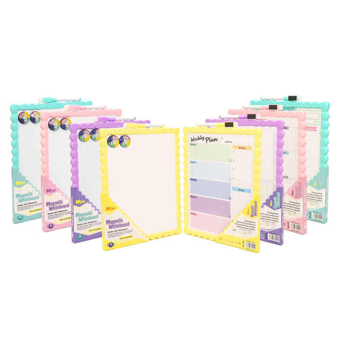 Tablă Magnetică 2 Fețe Amacs cu Planner