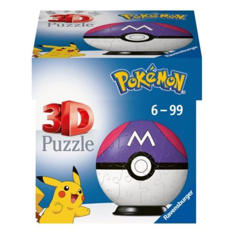 Puzzle 3D Pokemon Bila | Ravensburger 54 Piese - imagine 3
