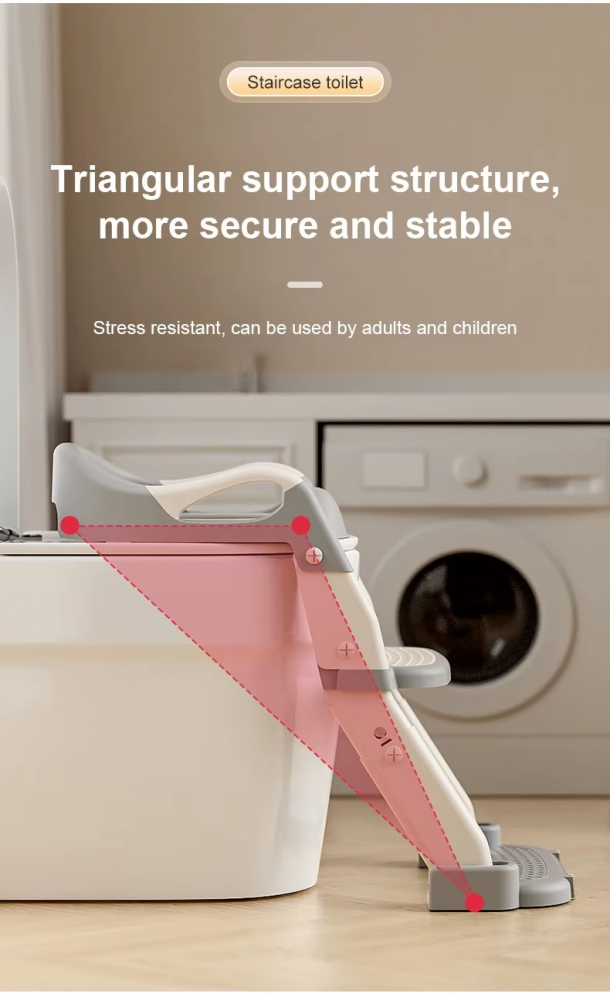 Reductor Little Mom 3 in 1 Pliabil | Antrenament Ușor - imagine 3
