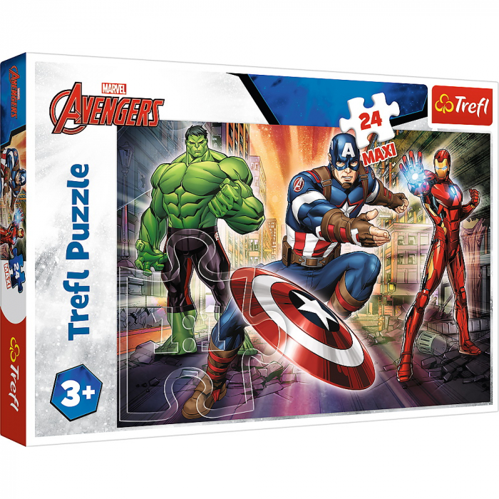 Puzzle Trefl Maxi Eroi Avengers - Educativ