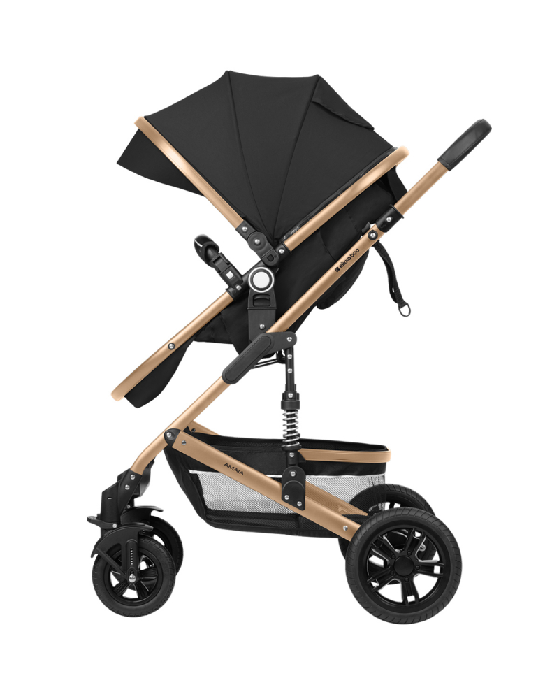 KikkaBoo Amaia 3in1 Black, Până la 22kg - imagine 3