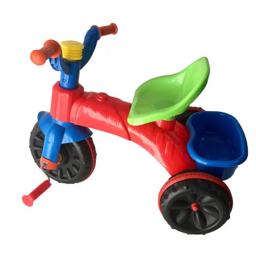 Tricicleta Burak Toys Super Enduro Red cu pedale