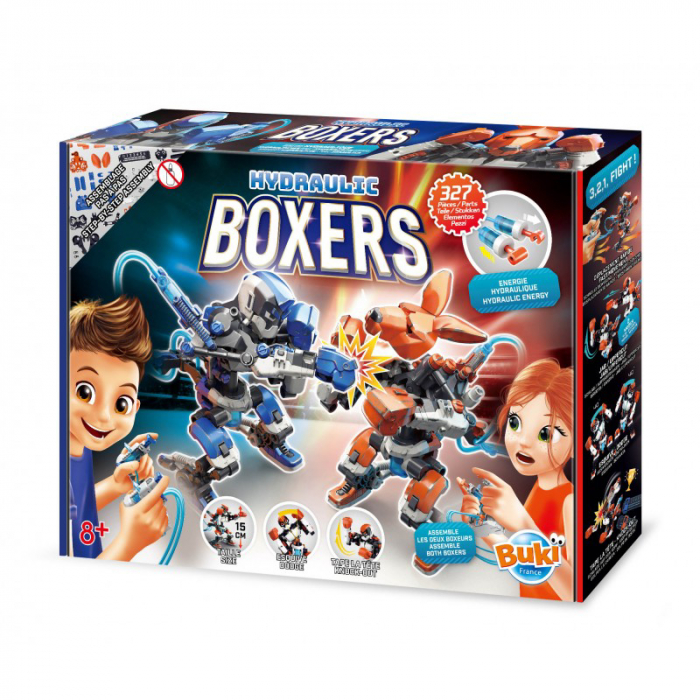 Boxerii Buki France - Set construcție luptă mecanică