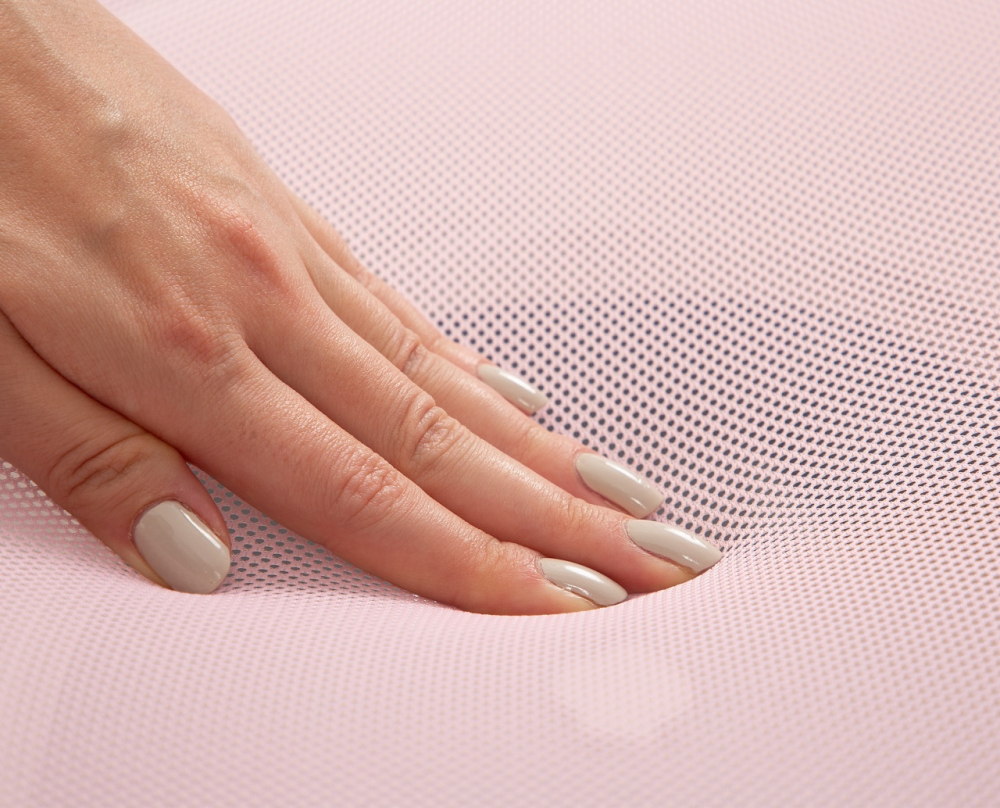 Suport textil Babyjem roz pentru baie sigură - imagine 7