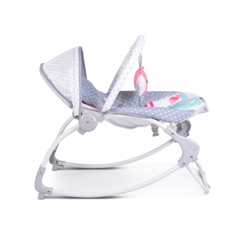 Balansoar Moni Rocker Lovely Forest cu muzică - imagine 2