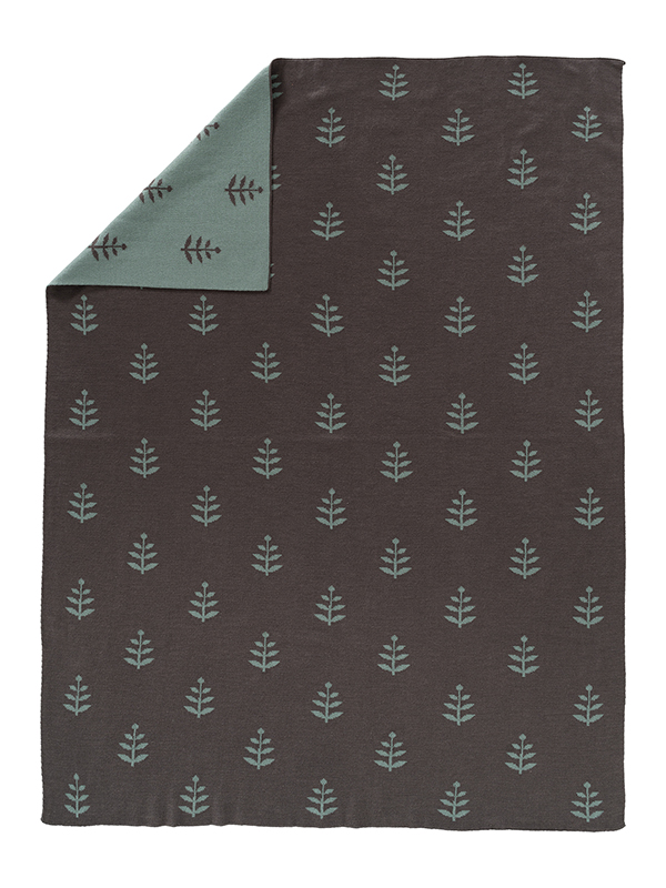 Patura Fine Knitted Leaves Fresk Bumbac Organic - imagine 6