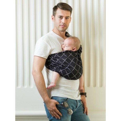 Sling Isara Diamonda, Jacquard Premium, GOTS - imagine 2
